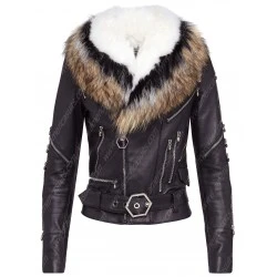Women Fur Collar Jacket