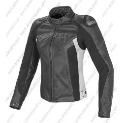 Women Racing Leather Jacket