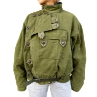 Women’s Olive Green Military Cotton Jacket