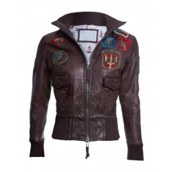 Women’s Top Gun Leather Jacket