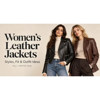 Women's Leather Jackets: Styles, Fit Tips & Outfit Ideas