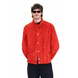 Wuthering Heights Jacob Elordi Suede Jacket