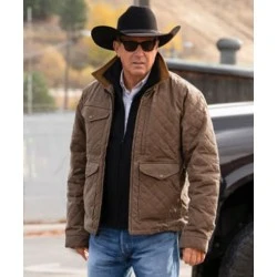 Yellowstone John Dutton Quilted Jacket Yellowstone John Dutton Quilted Jacket