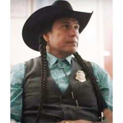 Yellowstone S04 Mo Brings Plenty Black Vest Yellowstone S04 Mo Brings Plenty Black Vest