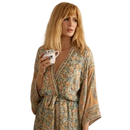 Yellowstone S05 Beth Dutton Floral Robe