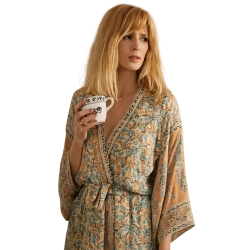 Yellowstone S05 Beth Dutton Floral Robe