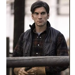 Yellowstone Wes Bentley Black Vest
