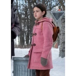 Young Girl Tales From The Loop Pink Coat