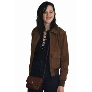 Your Friends and Neighbors Lena Hall Suede Jacket