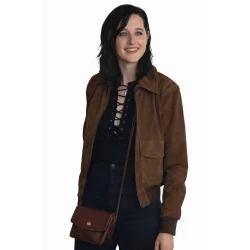 Your Friends and Neighbors Lena Hall Suede Jacket