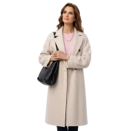 Youre Killing Me 2026 Allison Chandler Beige Wool Coat