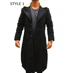 Zemo The Falcon And The Winter Soldier Fur Collar Coat Zemo The Falcon And The Winter Soldier Fur Collar Coat