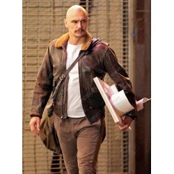 Zeroville James Franco Brown Leather Jacket