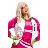 Zombies 3 Addison Pink Satin Bomber Jacket