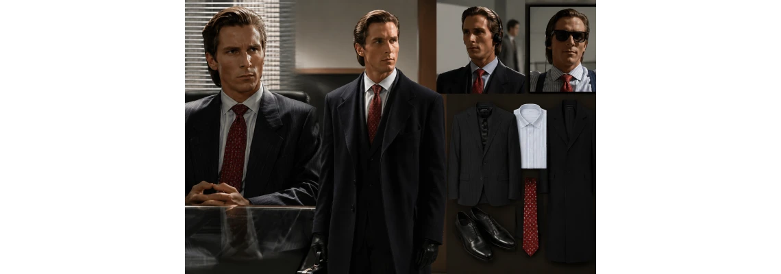 American Psycho Suit and Jacket Style How to Recreate Patrick Batemans Look