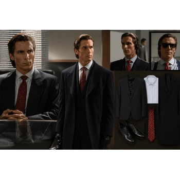 American Psycho Suit and Jacket Style How to Recreate Patrick Batemans Look
