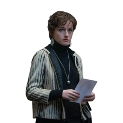 Apartment 7A 2024 Julia Garner White Jacket