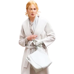 Babygirl Nicole Kidman White Long Coat Babygirl Nicole Kidman White Long Coat