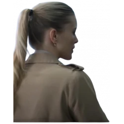 Canary Black Kate Beckinsale Beige Trench Coat