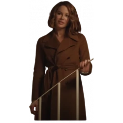 Canary Black Kate Beckinsale Brown Coat Canary Black Kate Beckinsale Brown Coat