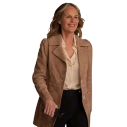 Hacks S03 Winnie Landell Suede Leather Coat