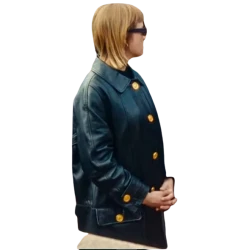 Jella Haase Kleo S02 Leather Trench Coat