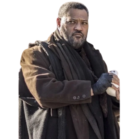 Laurence Fishburne Brown Trench Coat Laurence Fishburne Brown Trench Coat