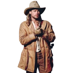 Legends of the Fall 1994 Brad Pitt Suede Leather Jacket