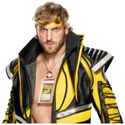 Logan Paul Yellow Leather Jacket