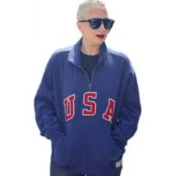 Paris 2024 Olympic Lady Gaga USA Sweatshirt Paris 2024 Olympic Lady Gaga USA Sweatshirt