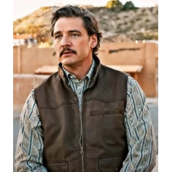 Pedro Pascal Eddington Brown Vest