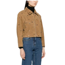 Sloane Suede Leather Jacket