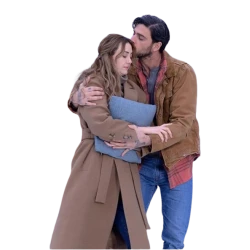 Subservience 2024 Madeline Zima Brown Long Coat