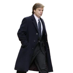 The Apprentice Sebastian Stan Black Trench Coat