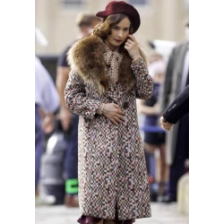 The Pursuit of Love Lily James Coat