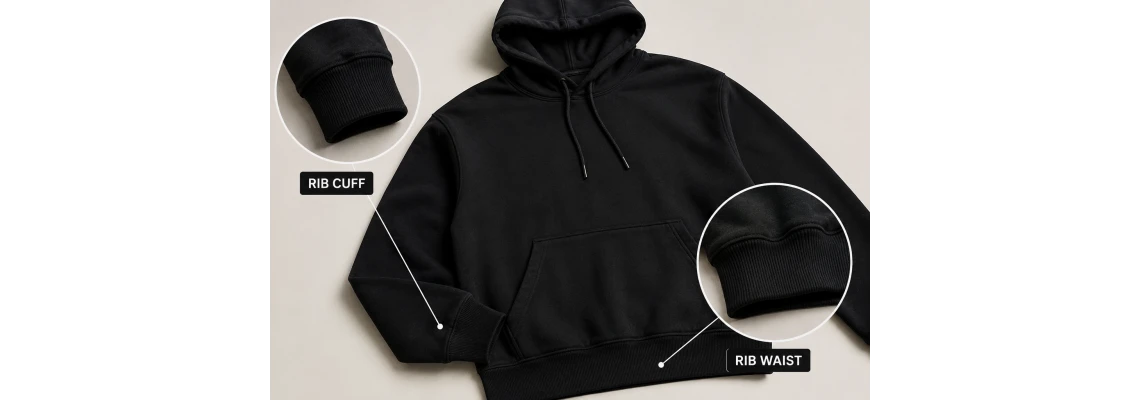 What Is Rib Cuff and Waist on Hoodie