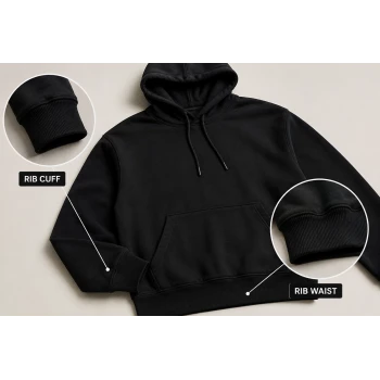 What Is Rib Cuff and Waist on Hoodie