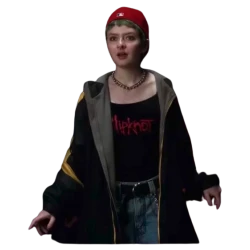 Y2K 2024 Lachlan Watson Long Black Coat