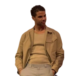 Y2K Mason Gooding Light Brown Cotton Jacket