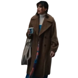 Your Monster 2024 Melissa Barrera Brown Trench Coat
