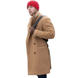 A Very Jonas Christmas Movie Nick Jonas Wool Coat