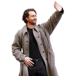 Aaron Taylor Johnson Trench Coat