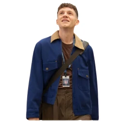 Abbott Elementary Chris Perfetti Blue Jacket