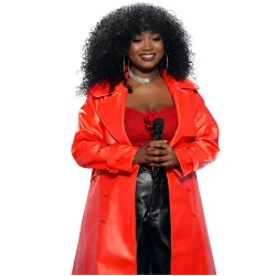 Alexia Jayy The Voice S29 Leather Coat Alexia Jayy The Voice S29 Leather Coat