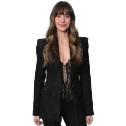 Alison Brie Together 2025 Millie Black Blazer Alison Brie Together 2025 Millie Black Blazer