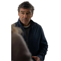 Back in Action 2025 Kyle Chandler Blue Jacket Back in Action 2025 Kyle Chandler Blue Jacket