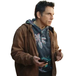 Ben Stiller Nutcrackers Brown Hooded Jacket Ben Stiller Nutcrackers Brown Hooded Jacket