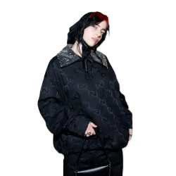 Billie Eilish Black Puffer Jacket