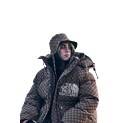 Billie Eilish Monogram Puffer Jacket