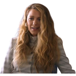 Blake Lively Another Simple Favor Striped Coat